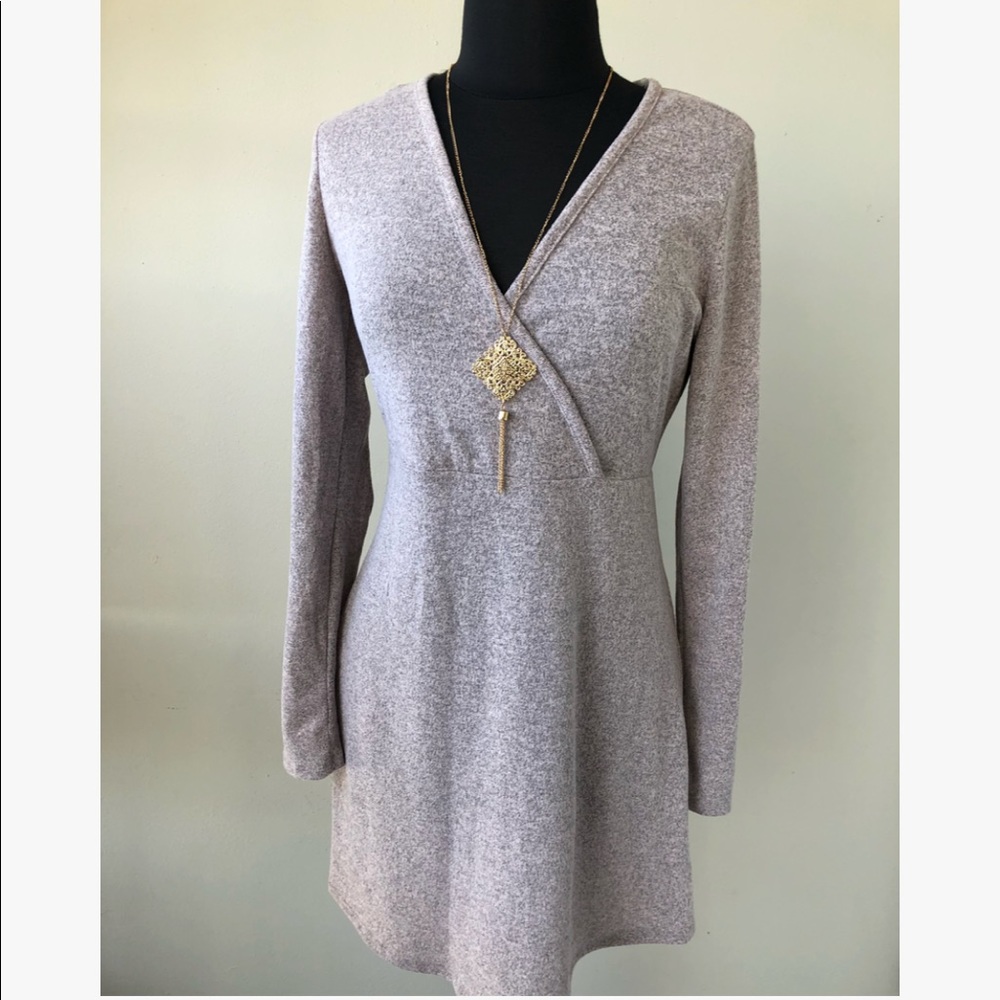 L.A. -Long Sleeve Knit Dress
